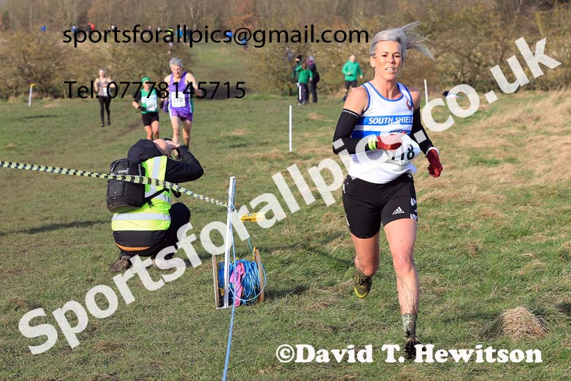 Womens 35 and Over and Mens 65 and Over, 2024 NEMAA Cross Country Champs., Wallsend. Photo: David T. Hewitson/Sports for All Pics